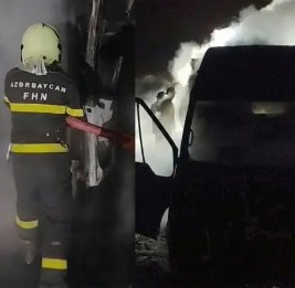 Стало известно о состоянии сотрудника МЧС, пострадавшего при наезде грузовика в Сальянском районе