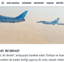 Газета Sabah: ВС Азербайджана и Турции - армии, объединенные общей судьбой