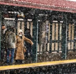 В Нью-Йорке ввели запрет на движение транспорта из-за неблагоприятной погоды