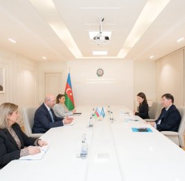 В Баку обсудили подготовку к WUF13 с резидент-координатором ООН