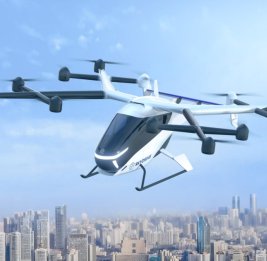 В Токио в небо поднялись летающие такси SkyDrive