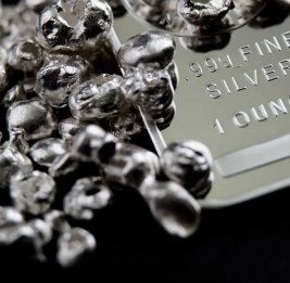 Цена серебра повысилась выше $90 за тройскую унцию