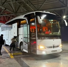 Отправился в путь первый автобус по маршруту Баку &ndash; Лачин