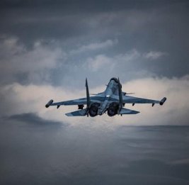 В Казахстане потерпел крушение истребитель Су-30СМ