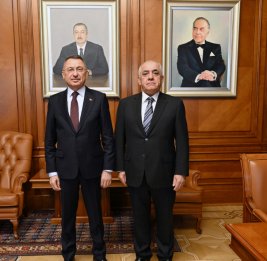 Премьер-министр Али Асадов встретился с председателем комитета Великого национального собрания Турции