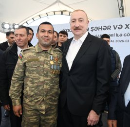 Президент Ильхам Алиев встретился с жителями города Ходжавенд и села Ходжавенд