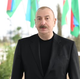 Президент Ильхам Алиев принял участие в открытии Мемориала жертвам Ходжалинского геноцида