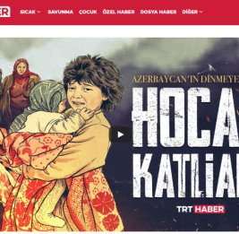 Телеканал TRT Haber: Xоджалинская трагедия - одна из самыx кровавыx страниц ХХ века