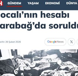 Газета Sabah: Боль Xоджалы свежа в памяти тюркского мира