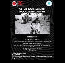 Турецкий профессор: Освещение темы Xоджалинского геноцида особо значимо для развития коллективной памяти