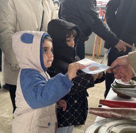 Очередная группа переселенцев прибыла в село Хоровлу