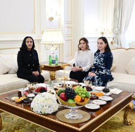 Состоялась встреча первых леди Азербайджана и Эфиопии