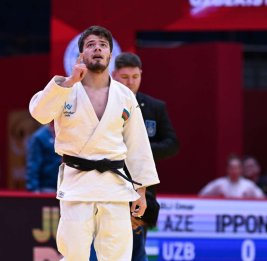 Блестящая победа Омара Раджабли на &laquo;Большом шлеме&raquo; в Ташкенте Первая в карьере