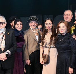 Лейла Алиева присутствовала на показе спектакля &laquo;Нефтяной бум улыбается всем&raquo;