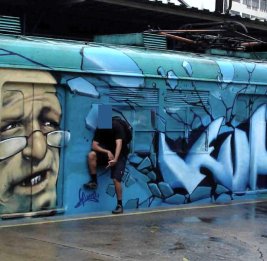 В Германии ущерб от граффити оценивается в 12 миллионов евро в год