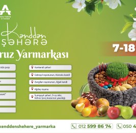 В Баку и регионах пройдут новрузовские ярмарки &laquo;Из села в город&raquo;