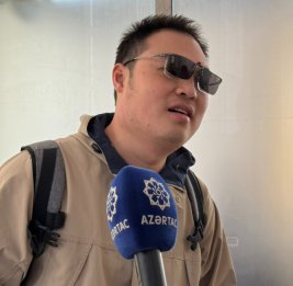 Эвакуированный из Ирана китаец: Мы очень благодарны правительству Азербайджана