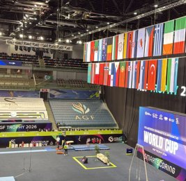 В Баку стартовал Кубок мира по спортивной гимнастике