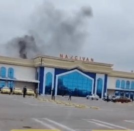 В результате атаки Ирана на аэропорт Нахчывана есть разрушения и пострадавшие 