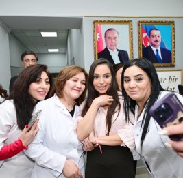 Лейла Алиева посетила Бакинский городской наркологический центр