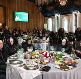 Организован ифтар с участием матерей шехидов