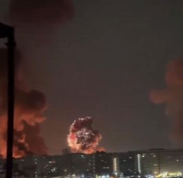 В Тегеране после массированных ударов Израиля загорелся аэропорт