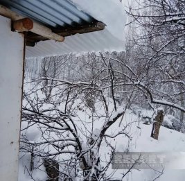В Нахчыване высота снежного покрова достигла полуметра