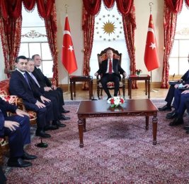 Эрдоган принял глав МИД государств-членов ОТГ