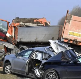 40 автомобилей попали в ДТП