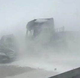 Массовое ДТП в Казахстане: есть погибший