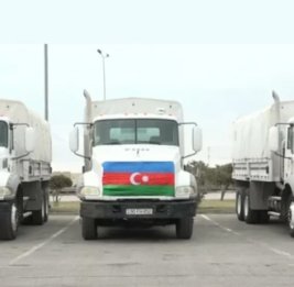Haber Global подготовил репортаж об отправке гуманитарной помощи из Азербайджана в Иран
