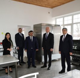 Ознакомление с хозяйствами, созданными в Лачине в рамках программы самозанятости