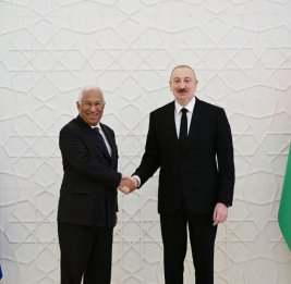 Совместное заявление для прессы Президента Азербайджанской Республики Ильхама Алиева и президента Совета Европейского Союза Антониу Кошты