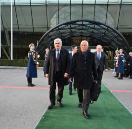 Завершился визит президента Совета Европейского Союза в Азербайджан