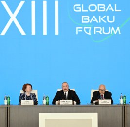 Президент Ильхам Алиев выступил на открытии XIII Глобального Бакинского форума