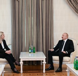 Президент Ильхам Алиев встретился с членом Президиума Боснии и Герцеговины