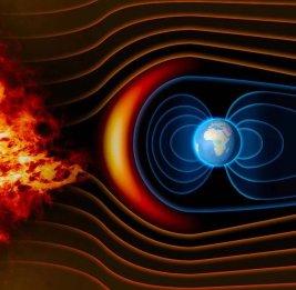 На Солнце вечером ожидаются слабые и средние магнитные бури
