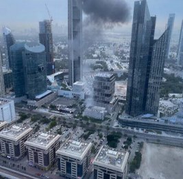 Иранский БПЛА взорвался в центре Дубая