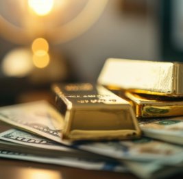 Золото и серебро подешевели на мировом рынке