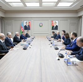 Премьер-министр Али Асадов встретился с министром окружающей среды, градостроительства и изменений климата Турции