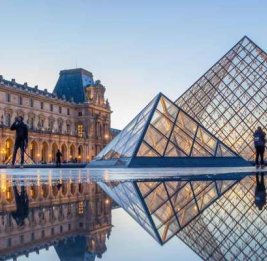 Во Франции заключенный сбежал от правоохранителей во время поездки в Лувр