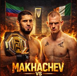 Боец Махачев сразится с ирландцем Гэрри на UFC 329 в мае