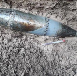 В Сумгайыте обнаружен артиллерийский снаряд