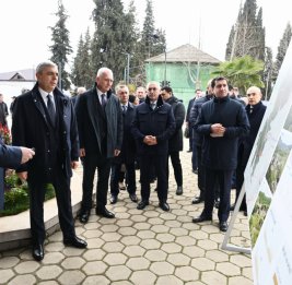 Члены Координационного штаба ознакомились с Генеральным планом города Ходжавенд
