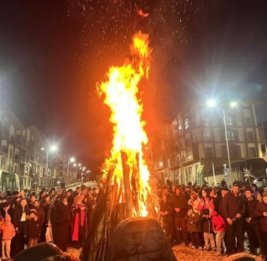 Благословение Деде Горгуда, эхо Кяльбаджара - праздничный костер у подножья Мурова
