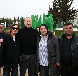 В аккаунтах Президента Ильхама Алиева в социальных медиа размещена публикация в связи с Новруз байрамы