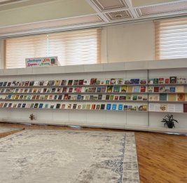В Национальной библиотеке открылась выставка к празднику Новруз