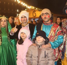 Праздничный концерт в Ханкенди завершился фейерверком