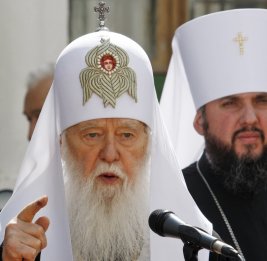 На Украине умер патриарх УПЦ Филарет