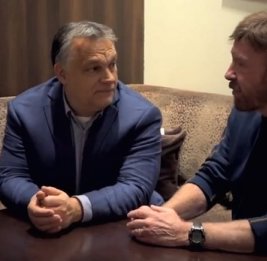 Орбан назвал Чака Норриса своим другом